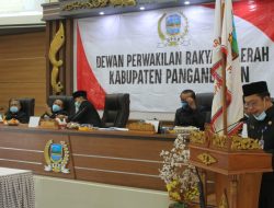 Ini Laporan Pansus III DPRD Pangandaran di Hadapan Rapat Paripurna