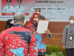 Pengurus Dekranasda Kabupaten Pangandaran Periode 2021-2026 Dilantik
