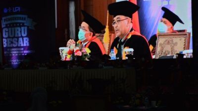 UPI Gelar Pengukuhan Delapan Guru Besar