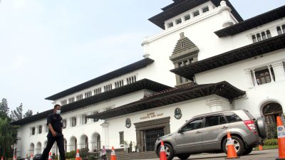 Fasilitas dan Area Publik Gedung Sate Ditutup Sementara Waktu