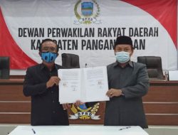 DPRD Pangandaran Setujui Raperda Pertanggungjawaban Pelaksanaan APBD 2020 Dijadikan Perda