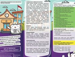 Balai Bahasa Jawa Barat Gelar Penghargaan Wajah Bahasa Sekolah