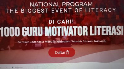Forum Indonesia Menulis: Dicari 1000 Guru Motivator Literasi