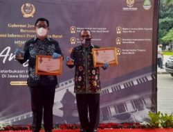 Bawaslu Kabupaten Ciamis Dapat Anugerah Keterbukaan Informasi Publik