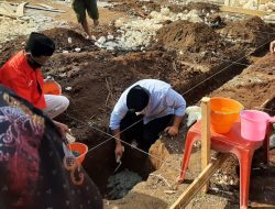 Peletakan Batu Pertama Pembangunan Masjid Al Ansor, Ini yang Disampaikan Bupati Pangandaran