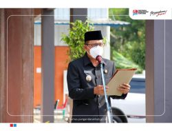Wabup Pimpin Upacara HUT Hantaru Tahun 2021 Tingkat Kabupaten Pangandaran