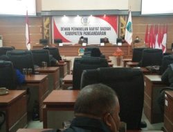 Penutupan Masa Persidangan II DPRD Pangandaran Tahun Sidang 2021