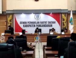 Ini Pandangan Umum Fraksi Partai Golkar DPRD Pangandaran terhadap Raperda Perubahan APBD Tahun Anggaran 2021