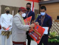 Pemkab dan DPRD Pangandaran Beri Penghargaan untuk Dua Atlet Peraih Emas PON Papua