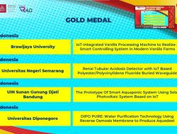 Tim Robotika UIN Bandung Raih Medali Emas dan MICA Spesial Award di Kompetisi Internasional