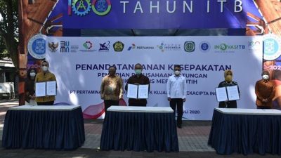 Sinergi ITB-Pertamina-Pupuk Kujang: Bangun Perusahaan Patungan Pabrik Katalis Merah Putih