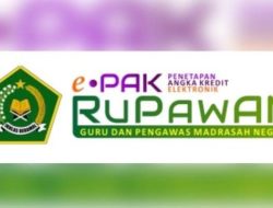 Lewat Aplikasi e-PAK RUPAWAN, Kini Penilaian Angka Kredit Guru dan Pengawas Madrasah Bisa Online