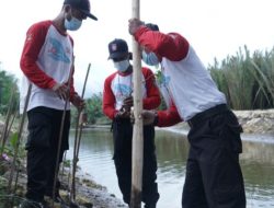 Puncak Peringatan HUT TAGANA di Pangandaran: Minimalisir Dampak Megatrush, Tanam 2,7 Juta Manggrove