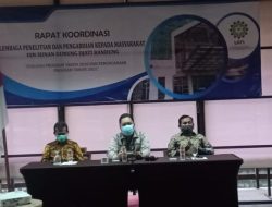 Rakor LP2M UIN Sunan Gunung Djati Bandung, Perkuat Inovasi Riset dan Pengabdian Masyarakat