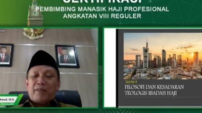 FDK UIN Bandung dan Kanwil Kemenag Jabar Gelar Sertifikasi Pembimbing Haji