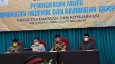 FDK UIN Bandung Gelar Workshop Peningkatan Mutu Bimbingan Akademik dan Bimbingan Skripsi