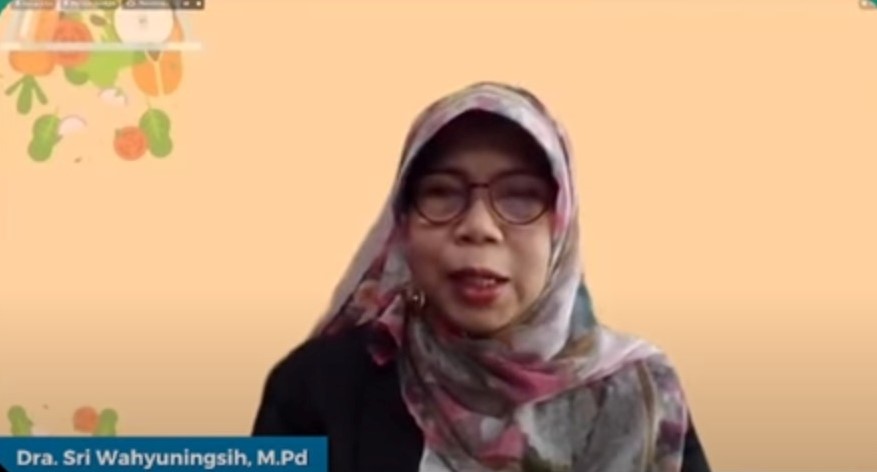 Webinar Peluncuran Materi Edukasi Gizi SD 1