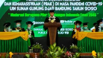 7329 Mahasiswa Baru UIN Bandung Ikuti PBAK 2020 secara Daring