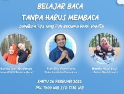 Webinar Gratis ‘Belajar Baca Tanpa Harus Membaca’