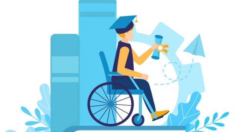 37309 ilustrasi disabilitas dan pendidikan istockphoto