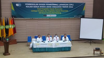 Pembekalan DPL KKN SISDAMAS UIN Bandung Tahun 2022, Ini Kata Plh. Rektor