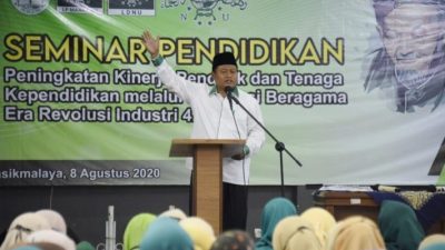 Hadiri Seminar LP Ma’arif NU, Wagub Jabar Ungkap Soal Ini