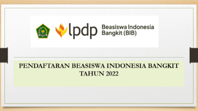 Pendaftaran Beasiswa Indonesia Bangkit Diperpanjang, Ini Info Lengkapnya