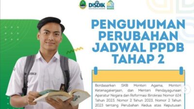 jadwal pendaftaran ppdb tahap 2 kini diperpanjang