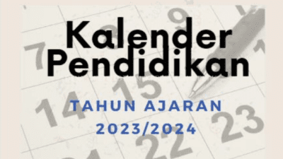 Ini Kalender Pendidikan Provinsi Jawa Barat 2023/2024