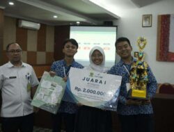 Tampil Penuh Semangat, SMPN 12 Bandung Juara I Lomba Cerdas Cermat HAM