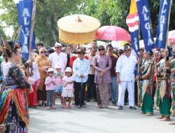 Karnaval Budaya Meriahkan Hajat Laut di Pantai Barat Pangandaran