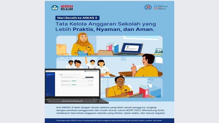 Kemendikbduristek merilis platform ARKAS versi 4