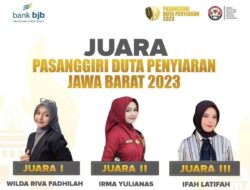 Mahasiswi KPI UIN Bandung Raih Juara Pasanggiri Duta Penyiaran Jawa Barat 2023