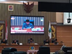 Badan Anggaran DPRD Pangandaran Sampaikan Hasil Pembahasan Rancangan KUA dan PPAS 2024