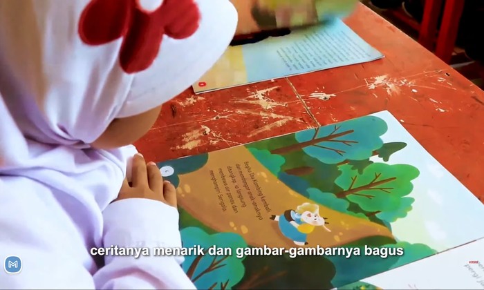 buku bacaan bermutu didistribusikan kemendikbudristek ri untuk meningkatkan kemampuan literasi anak