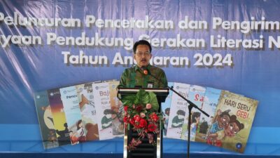Badan Bahasa Distribusikan 4 Juta Eksemplar Buku ke Sekolah di Seluruh Indonesia