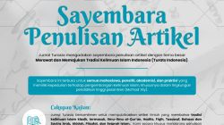 Kemenag Gelar Sayembara Artikel Jurnal Turasia, Ini Syarat yang Harus Dipenuhi Peserta