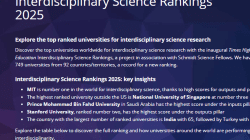 18 Universitas Terbaik di Indonesia Versi THE Interdisciplinary Science Rankings 2025