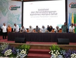 UPI Sosialisasikan dan Tanda Tangani Komitmen Program Kampus Sehat