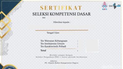 contoh tampilan sertifikat skd cpns 2024 169