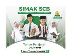 Baznas Buka Pendaftaran Beasiswa SCB 2025, Biaya Gratis untuk Menempuh Pendidikan di SMP