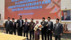 Menteri Kebudayaan Lantik Guru Besar UPI Prof. Agus Mulyana sebagai Direktur Sejarah dan Permuseuman