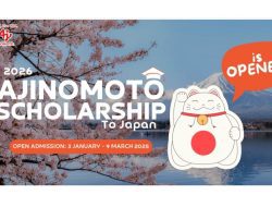 Beasiswa S2 Ajinomoto, Kuliah Gratis di Tujuh Perguruan Tinggi Jepang