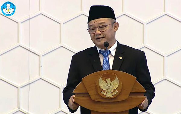 Menteri Pendidikan Dasar Abdul Muti. dok.kemendikdasmen 600x381 1