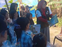 Baksos GLN Gareulis Jabar di Cibitung Sukabumi, Anak-anak Terdampak Bencana Antusias Ikuti Trauma Healing