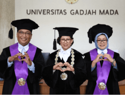 Momen Langka, Pasutri Prof. Agung dan Prof. Agustina Dikukuhkan Jadi Guru Besar UGM