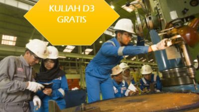 Ilustrasi kuliah D3 gratis