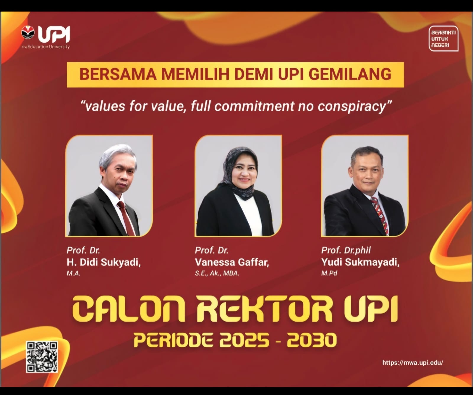 Inilah Profil Tiga Calon Rektor UPI Periode 2025-2030 1 WhatsApp Image 2025 05 06 at 16.37.29