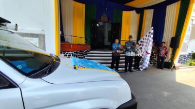 Harganas 2025, Kepala Perwakilan Kemendubangga/BKKBN Jabar Lepas Kirab Bangga Kencana di Kota Cirebon