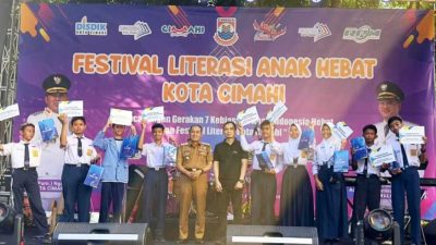 Pemkot Cimahi Gelar Festival Literasi Anak Hebat, Wali Kota: Cintai Buku!